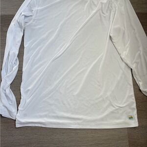 Vuori White Long Sleeve Tee